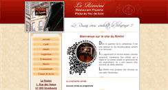 Desktop Screenshot of le-rimini.fr