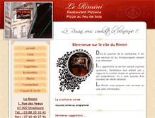 Tablet Screenshot of le-rimini.fr